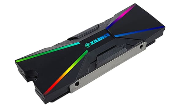 M2SSD.B.ARGB (musta, tukee M.2 2280 SSD -asemaa)