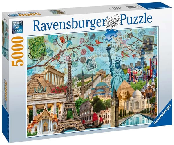 Palapeli 5000 palaa Suurkaupunki