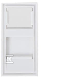 22.5x45mm 1xRJ45 Adapter til BC22X45 Keystone Moduler
