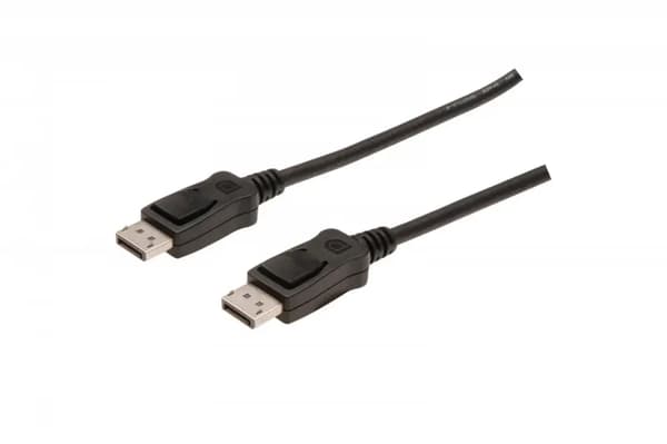DIGITUS DisplayPort tilslutningskabel - DP han/DP han - 5 m
