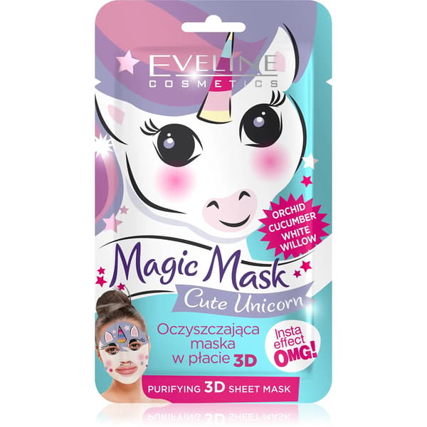 Eveline Magic Mask Cute Unicorn Rense Ansigtsmaske