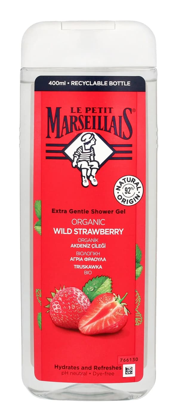 Le Petit Marseillais Mild Duschgel Jordgubb 400ml