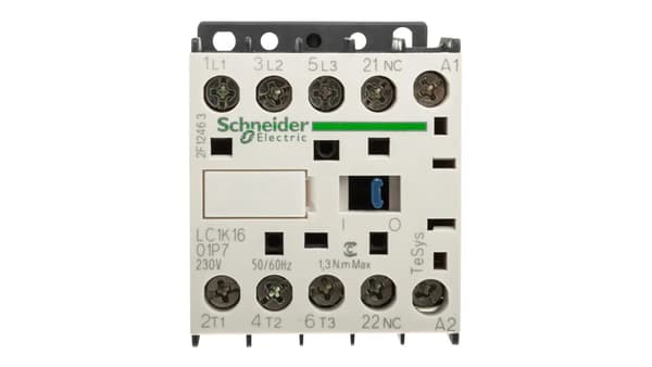 Effektkontaktor 16A 3P 230V AC 0Z 1R LC1K1601P7