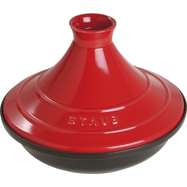 Staub Tajine 28cm pyöreä, punainen valurauta