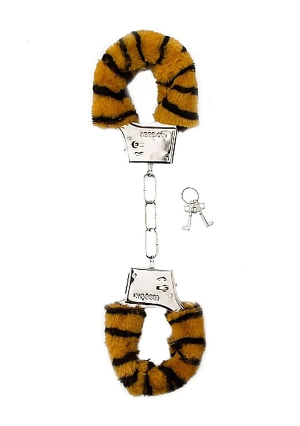 Furry håndjern - Tiger