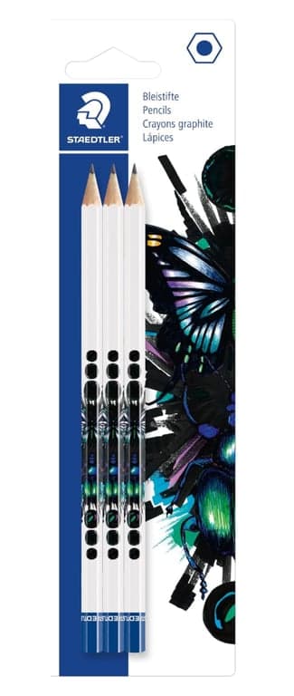 Staedtler STAEDTLER Blyertspenna cool & cute HB 3-pack detaljhandel