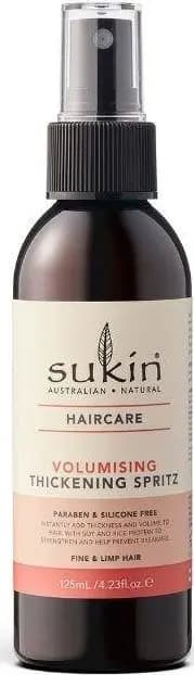 Sukin Sukin, VOLYM, Stylingspray för mervärde, 125 ml