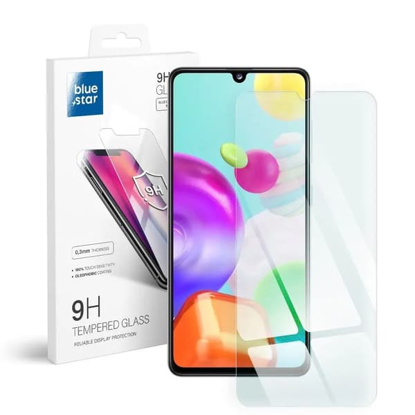Blue Star hærdet glas - til Samsung Galaxy A41