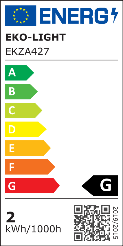 LED pære 1.5W GU10. Farve: Varm