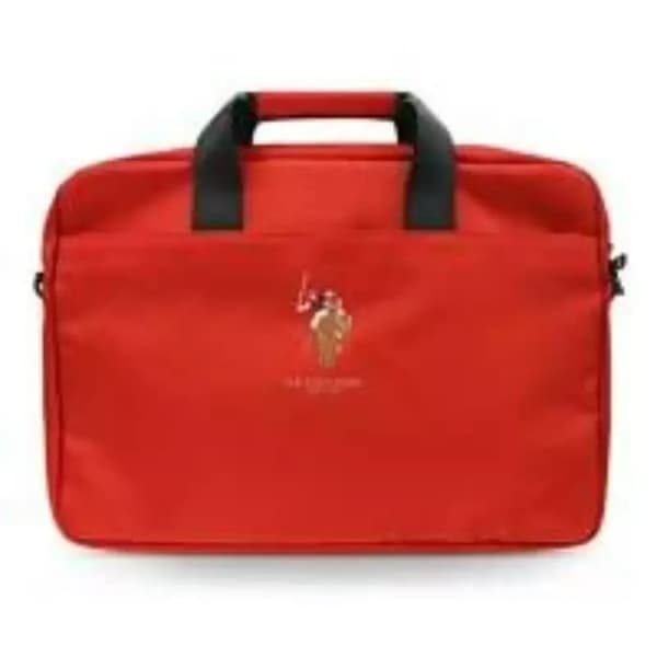 US Polo Taske USCB15PUGFLRE 16\" rød
