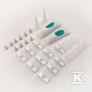 NEON LED FLEX 8X8 3D TILLBEHÖRSSATS