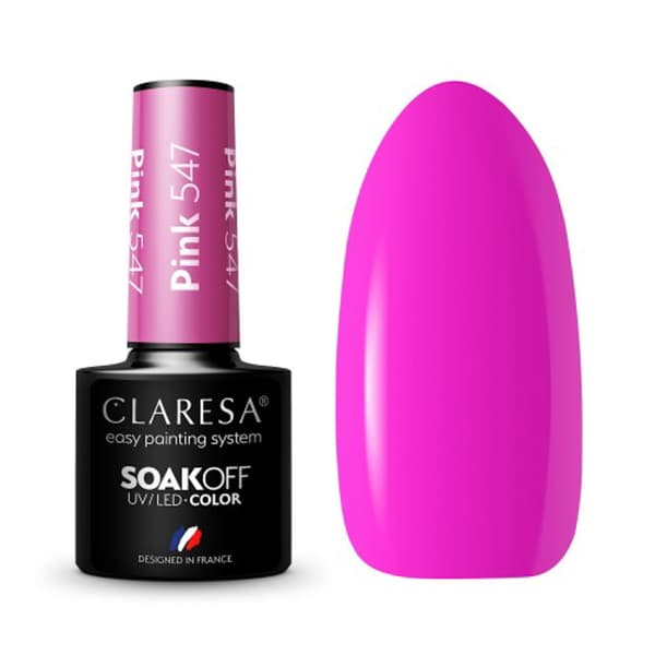 CLARESA Gel polish PINK 547 -5g
