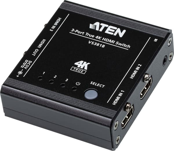ATEN VS381B - video/audio switch - 3 porte