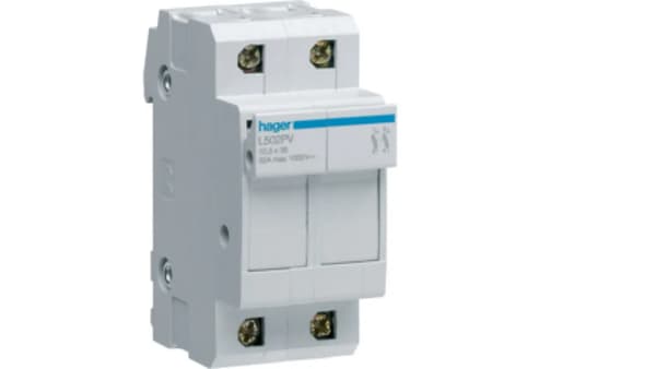 PV 2P Modul sikringsbase 10x38mm 32A 1000V DC L502PV