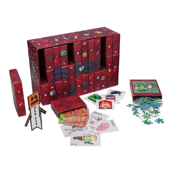 PALADONE Minecraft 24 lådor adventskalender