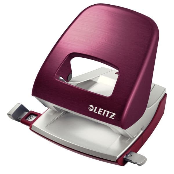 Hålslag Leitz 30 ark Röd (50060028)