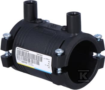 MUFA EL.D40 SDR11, PN10 GAS/PN16 VAND