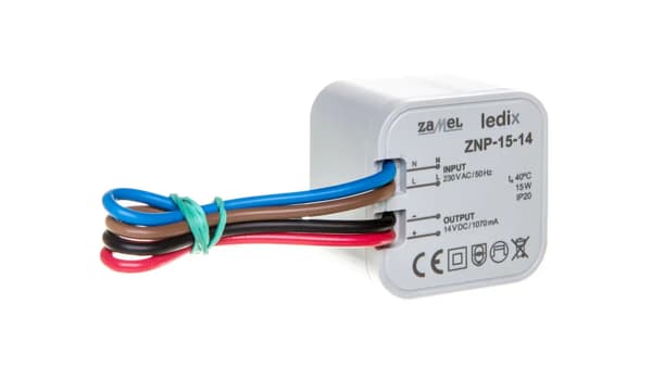 Zamel In-Box LED-virtalähde 14V DC 15W (ZNP-15-14)