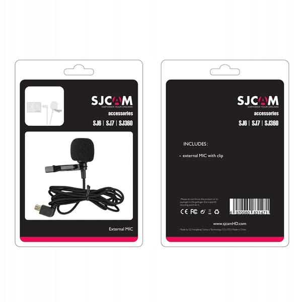 SJCAM ULKOMIKROFONI SJ6/SJ7