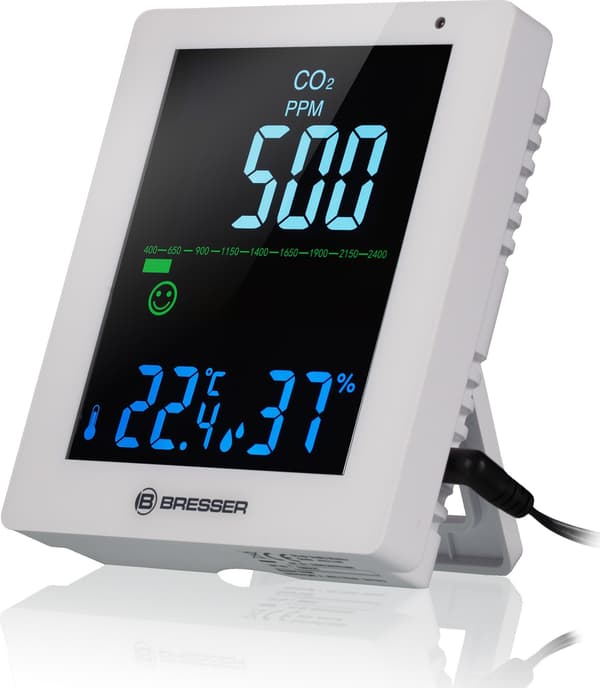 Bresser CO² Luftqualitätsmonitor weiss