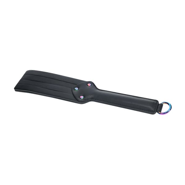 Ouch! Venice Collection Paddle Black - Tyylikäs sidottu nahkatarvike