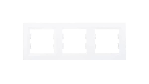 Schneider Electric Kolmoispeitelevy Vaakasuora Aspora valkoinen (EPH5800321)