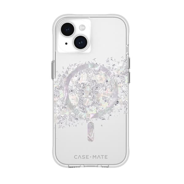 Case-Mate Karat MagSafe - Cover iPhone 15/iPhone 14/iPhone 13 Dekoreret Perle (Et strejf af perle)