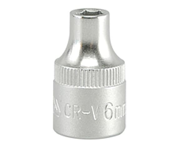 CAP 6MM 3/8 6-KĽT. KORT CV