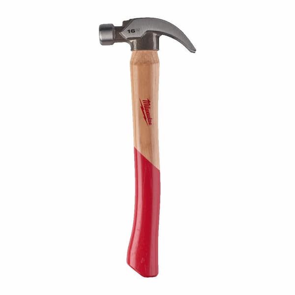 MILWAUKEE TØMRERHAMMER 450g BUET KLO