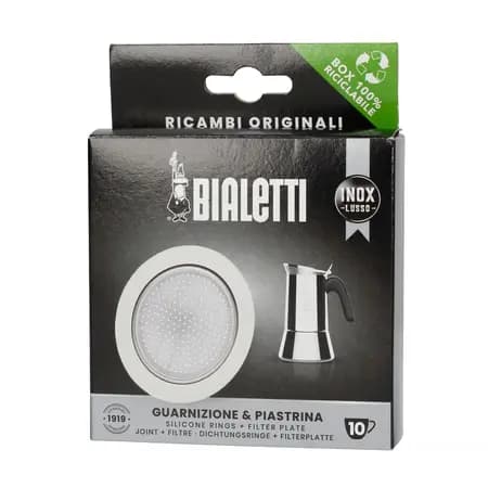 Bialetti - Pakning + si til Bialetti 10tz stålcaféer