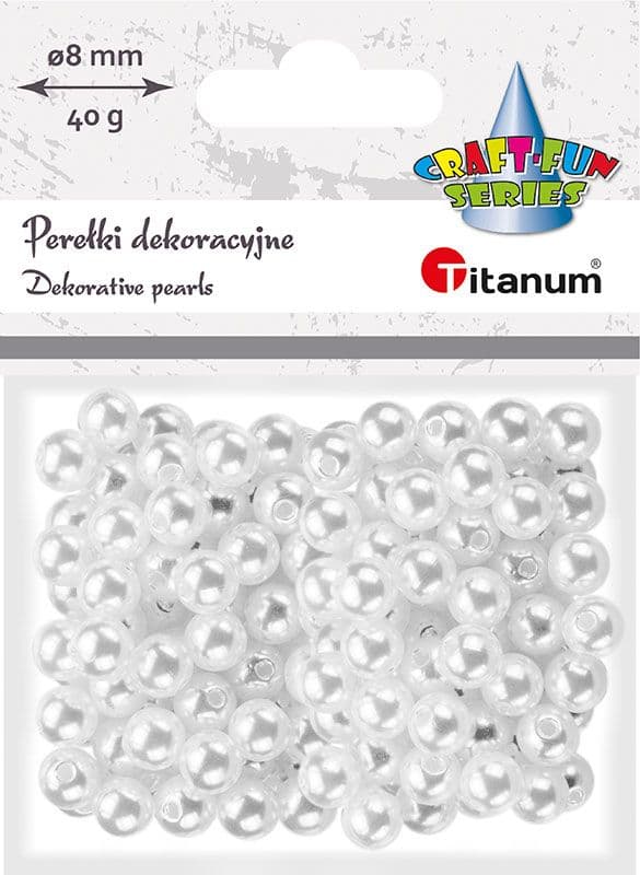 Plastpärlor pärlor 40g