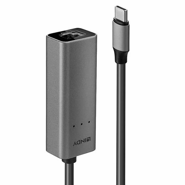Lindy USB 3.1 Typ C till 2.5G Ethernet-omvandlare