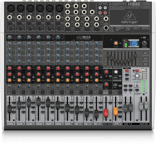 Behringer X1832USB - Audiomixer