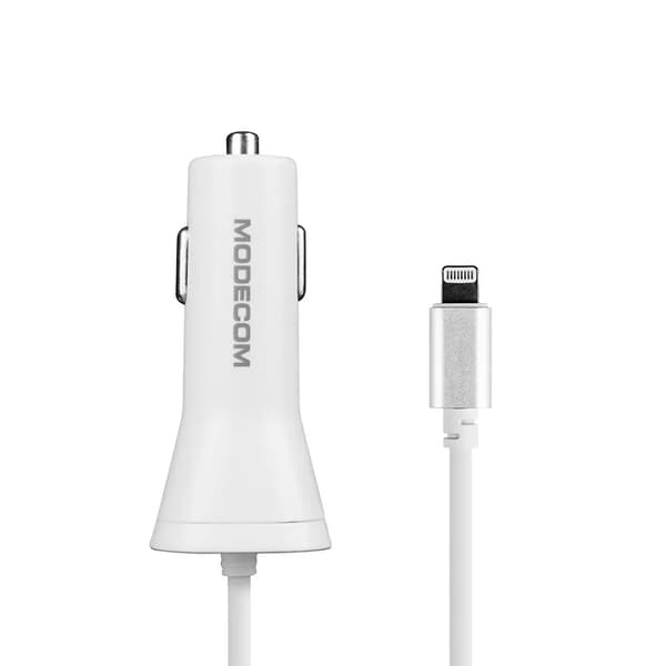 MODECOM MC-KULL Royal Bilbatterioplader med Lightning-kabel