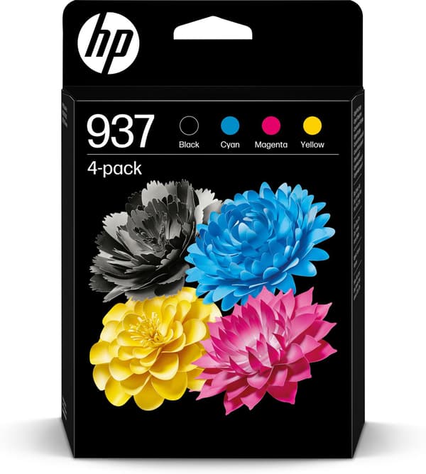 HP Tinte 937 6C400NE 4er Multipack (BKCMY)