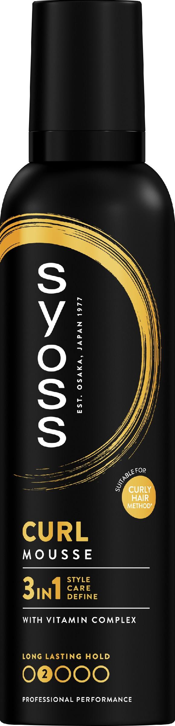 Schwarzkopf Syoss Curl Control Mousse Skum för lockigt hår 250ml