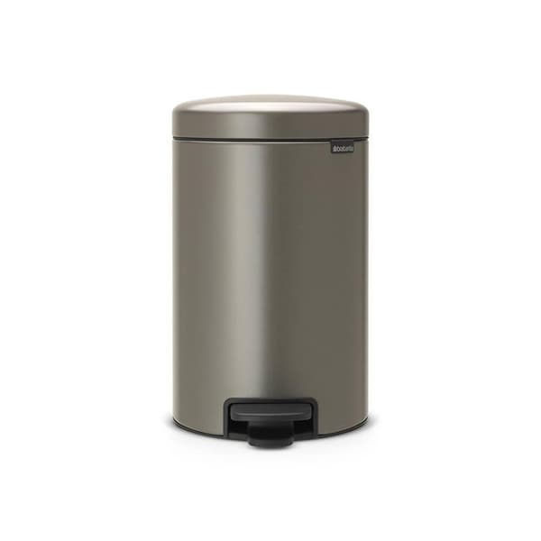 Soptunna Brabantia NewIcon, grå, 12 l, 41.1x25.1cm