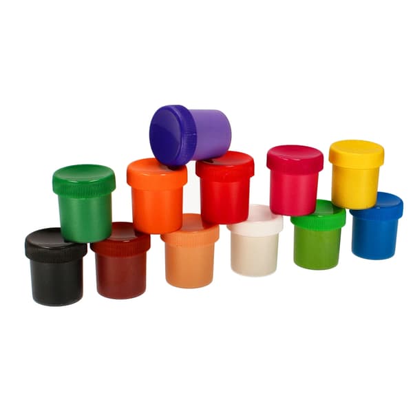 MALING PLAK 12FARVER 20ML SKOLE2 STK FOL 6/24
