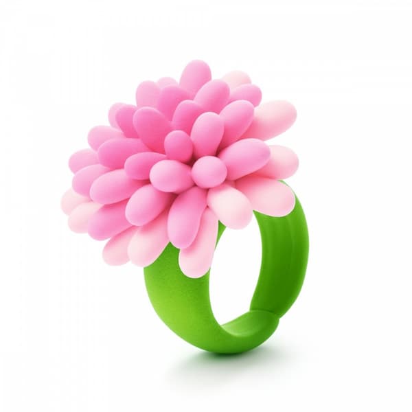 Hey Clay Bijou - Blomsterringe