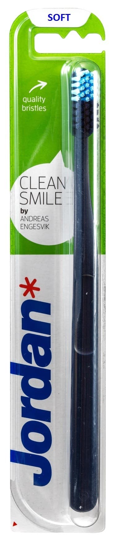 Jordan Hammasharja Clean Smile soft 1kpl värivalikoima