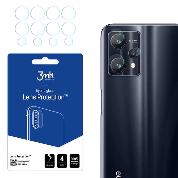 3MK Lens Protect Realme 9 Pro Kameralinsskydd 4 st
