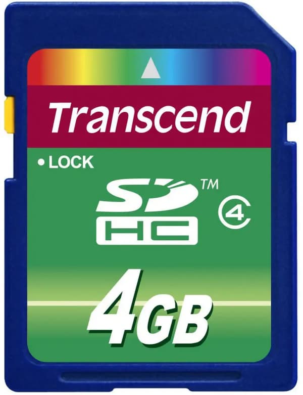 Transcend - flashhukommelseskort - 4 G