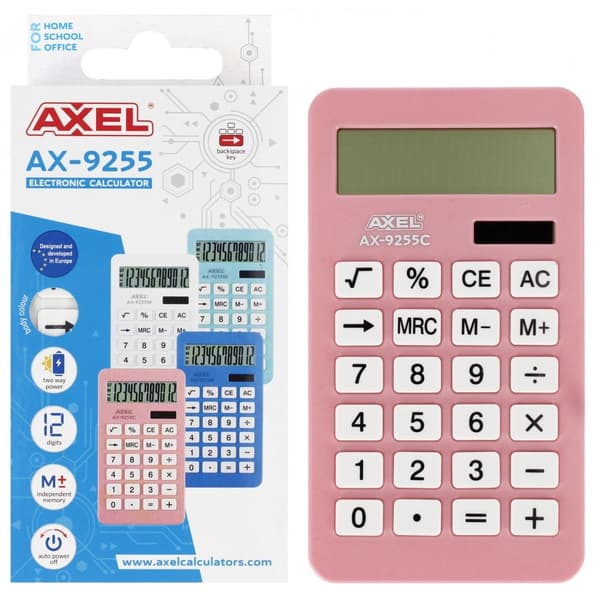 AXEL CALCULATOR AX-9255C PUD 50/100