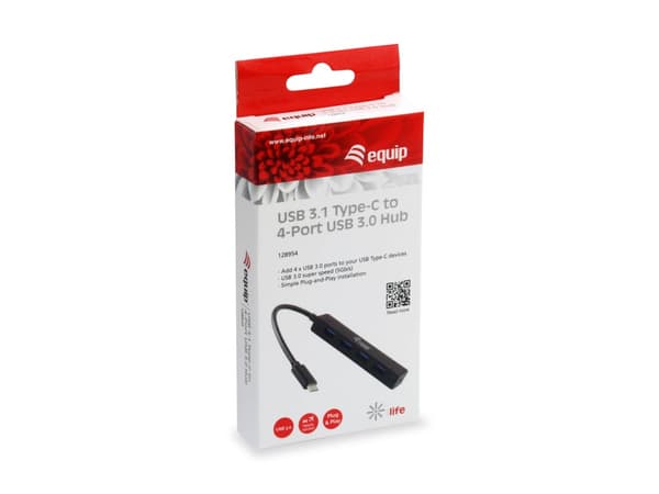 HUB USB Equip 4x USB-A 3.0 (128954)