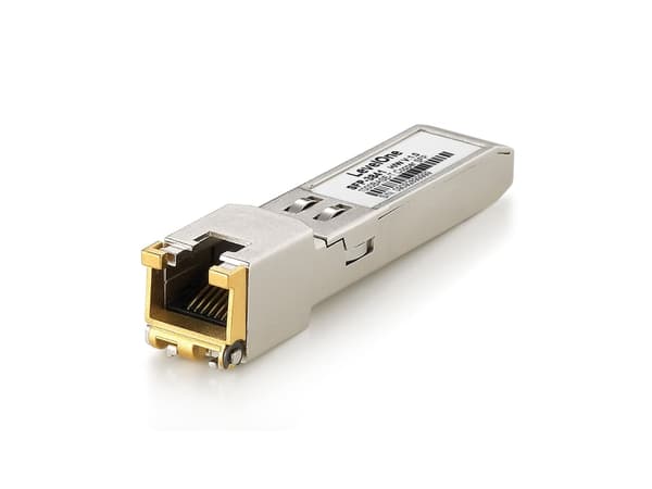 LevelOne 1.25 Gbps koppar SFP-transceiver, 100 m, RJ45