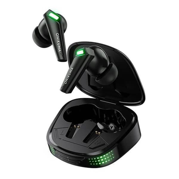 Onikuma T308 in-ear gaming-hovedtelefoner sort