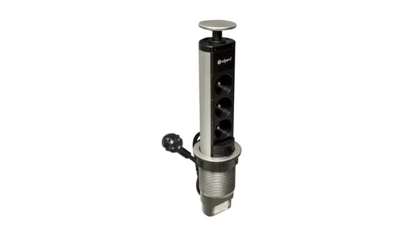 DPM Underskabsmøbelstrimmel 3-stik 1,4m (PF1203L)