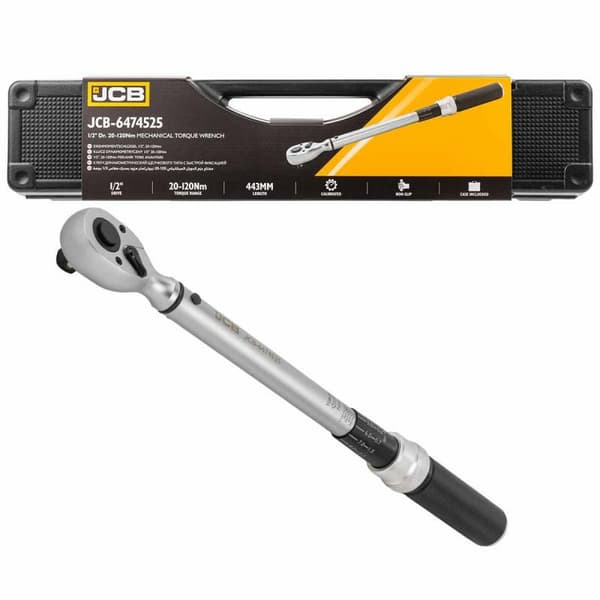 JCB MOMENTNYCKEL 1/2\" 20-120Nm