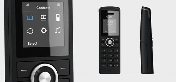 m25 DECT-luuri lataustelineellä
