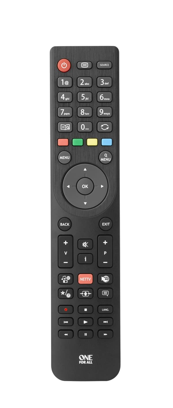 Telefunken TV-kaukosäädin (musta)